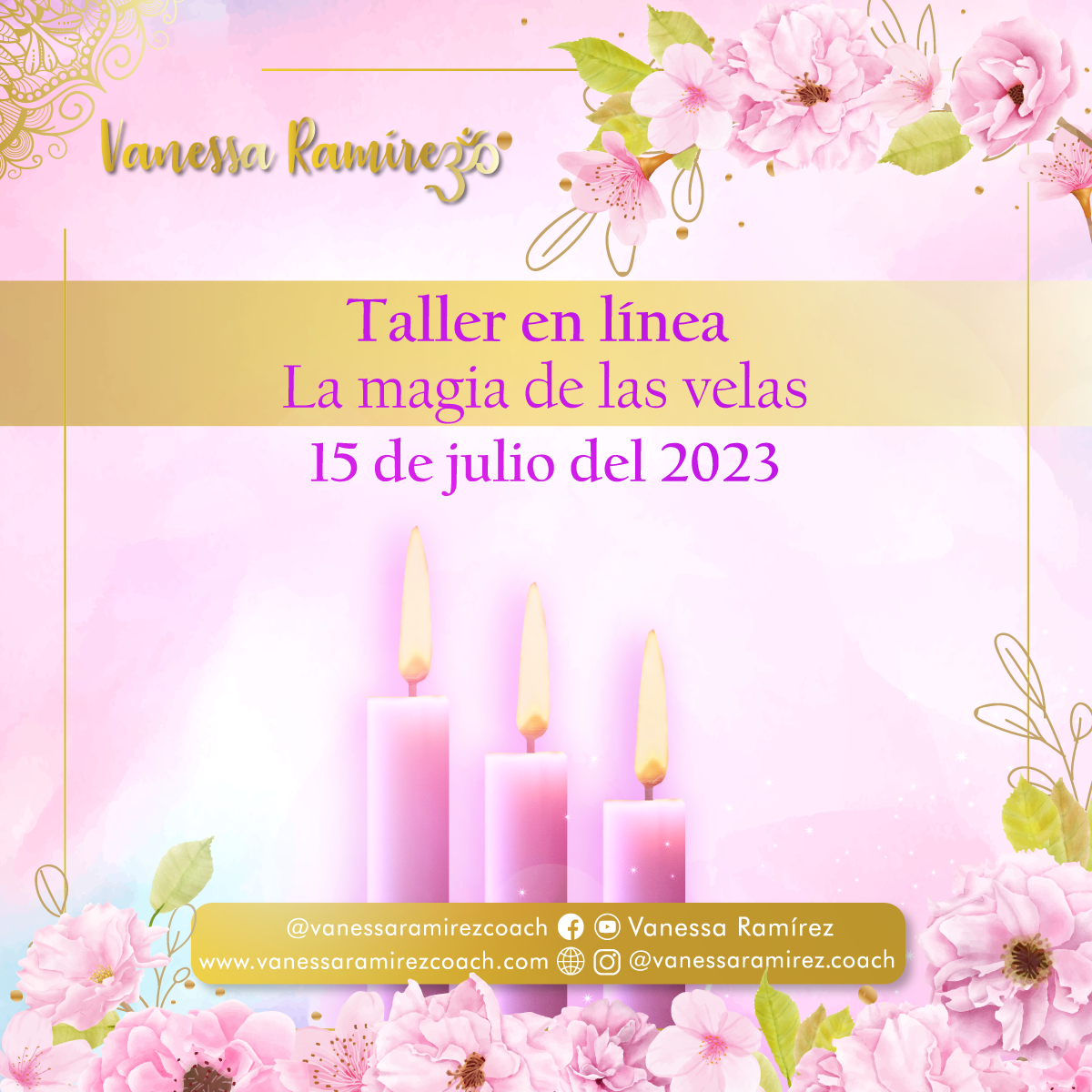 Taller la magia de las velas