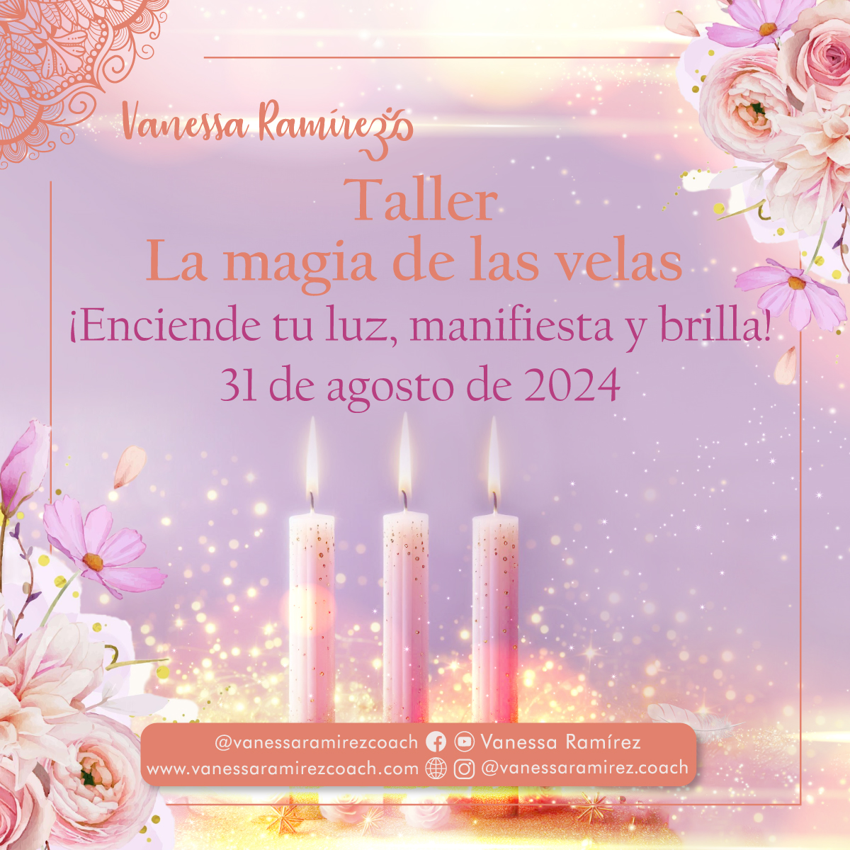 Taller la magia de las velas