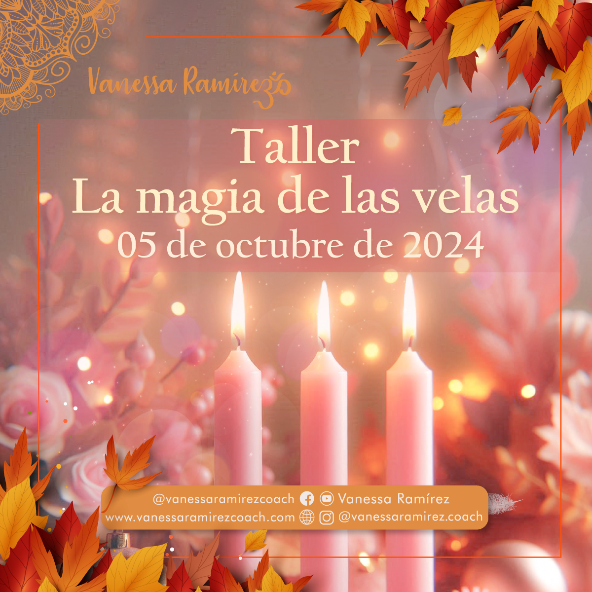 Taller la magia de las velas